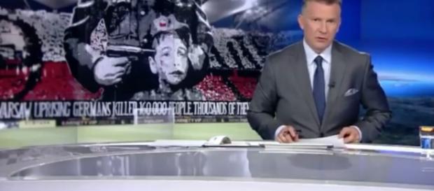 TVN na temat baneru kibiców Legii (źródło: facebook.com). TVN na temat baneru kibiców Legii (źródło: facebook.com).
