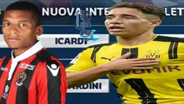 La nuova Inter con Dalbert ed Emre Mor