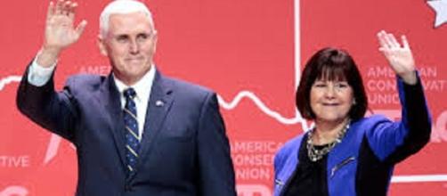 The claims are offensive to me and my family: Mike Pence/https://commons.wikimedia.org/wiki/File:Mike_Pence_%26_Karen_Pence_by_Gage_Skidmore.jpg