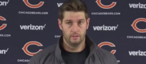Jay Cutler temporarily put his broadcasting career in the backburner -- Leroy Smith via YouTube
