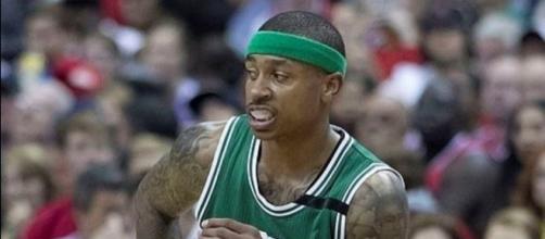 Last season, Isaiah Thomas averaged 28.9 points, 5.9 assists and 2.7 rebounds per game -- Keith Allison via WikiCommons