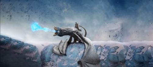 The Night King riding his ice dragon (The Book of White Walkers / YouTube)