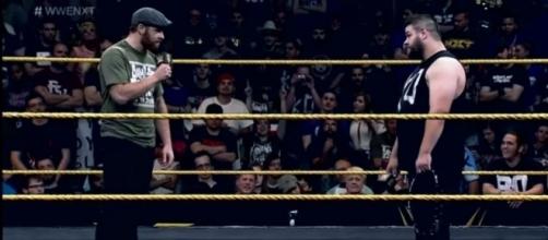 WWE news: Kevin Owens saves Sami Zayn at Canadian house show= WWE video screencap