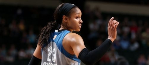 Maya Moore and the Minnesota Lynx bring the top record in the league to Indiana for a matchup against the Fever. [Image via WNBA/YouTube]