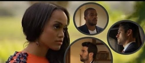 Rachel Lindsay has to choose between the final three suitors [Image: CelebritiesDirectory/YouTube screenshot]