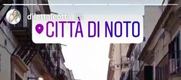 La story inserita su Instagram da Diletta Leotta. La story inserita su Instagram da Diletta Leotta.