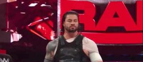 Roman Reigns will take on his rival Braun Strowman in a huge match on Monday's WWE 'Raw.' [Image via WWE/YouTube]