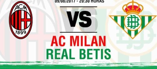 AC Milan-Real Betis, el día 9 de agosto en Catania - realbetisbalompie.es