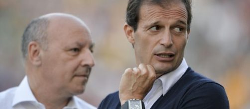 Beppe Marotta e Max Allegri studiano come rinforzare la Juventus... - eurosport.com