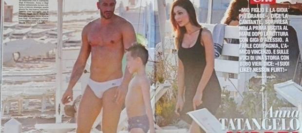 Anna Tatangelo al mare con il figlio e un misterioso amico ... - ladyblitz.it Anna Tatangelo al mare con il figlio e un misterioso amico ... - ladyblitz.it