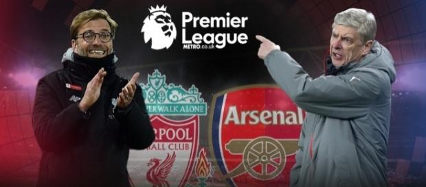 Liverpool & Arsenal. Crédit photo : metro.co.uk Liverpool & Arsenal. Crédit photo : metro.co.uk