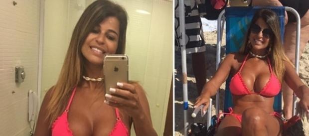 Nana Magalhães, mulher de Tiririca, em destaque Nana Magalhães, mulher de Tiririca, em destaque