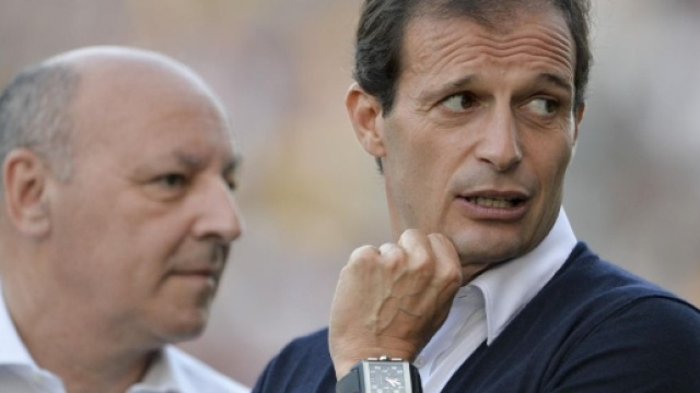 Beppe Marotta e Max Allegri studiano come rinforzare la Juventus... - eurosport.com