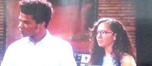 Charlie and Mattie Ashby. Screen shot. Cheryl Preston. The Young and the Restless.
