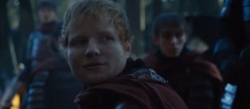 Ed Sheeran on 'Game of Thrones' [Image from Luski Yam official YouTube]