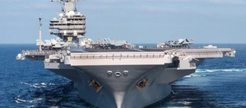 The power of a fleet the aircraft carrier.https://pixabay.com/en/ship-aircraft-carrier-us-navy-540683/