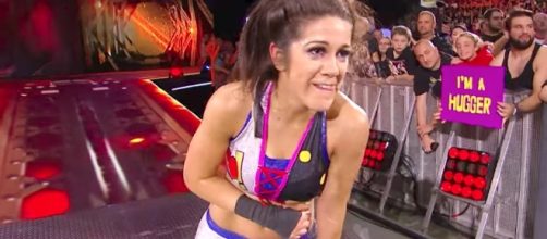 WWE Women's superstar Bayley is out of her big 'SummerSlam 2017' PPV match due to a shoulder injury. [Image via WWE/YouTube]
