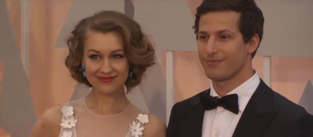Andy Sanberg, Joanna Newsom and The Lonely Island Red Carpet Fashion (Oscars 2015) via ScreenSlam You Tube Channel Andy Sanberg, Joanna Newsom and The Lonely Island Red Carpet Fashion (Oscars 2015) via ScreenSlam You Tube Channel