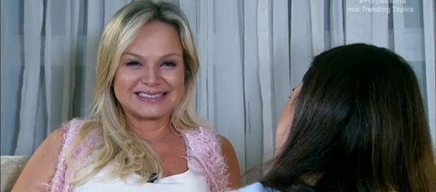 Eliana abriu o seu coração e chorou muito Eliana abriu o seu coração e chorou muito