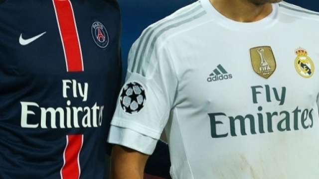 Foot - Illustration Maillot PSG / Real Madrid - Sponsor Fly ... - madeinfoot.com