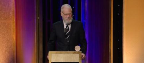 David Letterman will return from retirement to host a Netflix talk show. / from [Youtube screenshot]