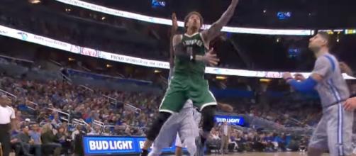 The NY Knicks signed veteran Michael Beasley to a one-year deal worth just over $2 million. [Image via NBA/YouTube]