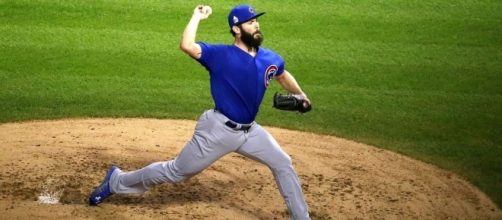 Arrieta in action, Wikipedia https://en.wikipedia.org/wiki/Jake_Arrieta