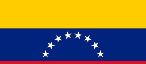 L'attuale bandiera del Venezuela