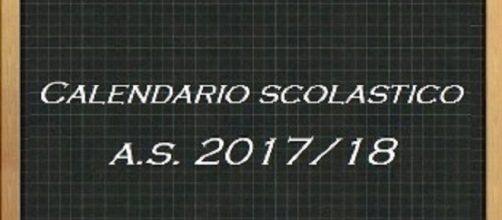 MIUR: Calendario Scolastico Regionale A.S. 2017/2018