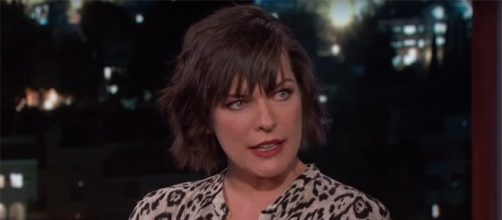 "Resident Evil" star Milla Jovovoich is taking on another massive sci-fi role. (YouTube/Jimmy Kimmel Live)
