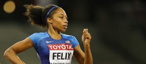 Sei titoli olimpici e nove mondiali: semplicemente Allyson Felix, finalista a Londra sui 400 metri