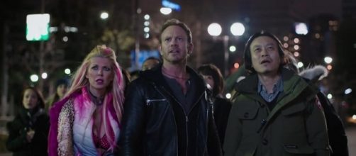 Sharknado 5 slips in the ratings but delivers on the fun aspect of the franchise. source: SyFy/youtube