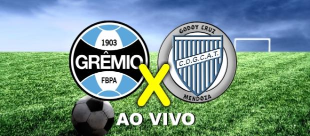 Acompanhe ao vivo todos os lances entre Grêmio e Godoy Cruz Acompanhe ao vivo todos os lances entre Grêmio e Godoy Cruz