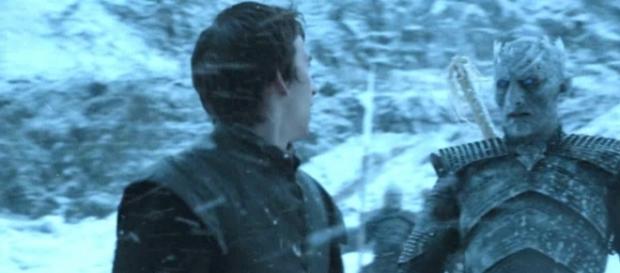 Bran Stark y el Rey de la Noche. Bran Stark y el Rey de la Noche.