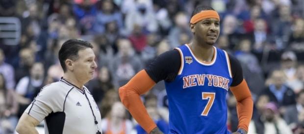 Carmelo Anthony doesn't want to join the New Orleans Pelicans - image source: Keith Allison/Flickr - flickr.com Carmelo Anthony doesn't want to join the New Orleans Pelicans - image source: Keith Allison/Flickr - flickr.com