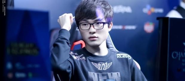 Faker, jugador de SKT Telecom T1 Faker, jugador de SKT Telecom T1