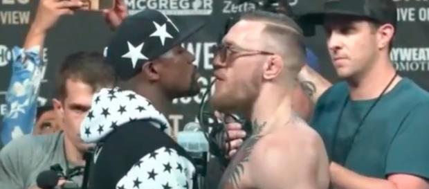 Mayweather vs McGregor - Image via King Max Productions/youtube Mayweather vs McGregor - Image via King Max Productions/youtube