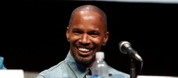 Jamie Foxx speaking at the 2013 San Diego Comic Con International by Gage Skidmore-flickr Jamie Foxx speaking at the 2013 San Diego Comic Con International by Gage Skidmore-flickr