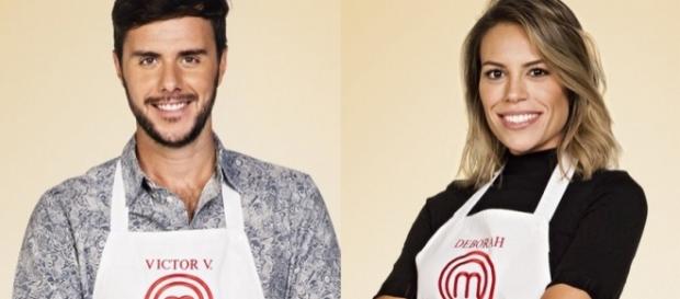 Participante sorriu ao ver o colega Victor V. ser criticado pelos chefs (Foto: Divulgação/Band) Participante sorriu ao ver o colega Victor V. ser criticado pelos chefs (Foto: Divulgação/Band)