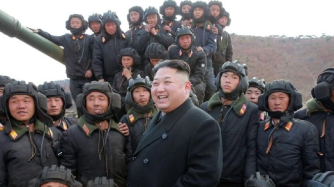 Kim Jong-un declares he's on 'the brink of a war' with US as ... - thesun.co.uk