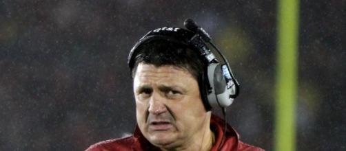Ed Orgeron is a good coach. Neon Tommy via Wikimedia Commons