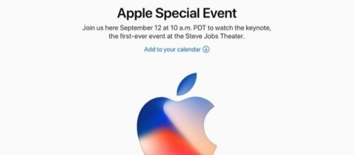 Apple keynote il 12 settembre 2017