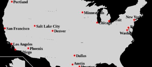 U.S. Sanctuary Cities Map by Burzum/Wikimedia Commons