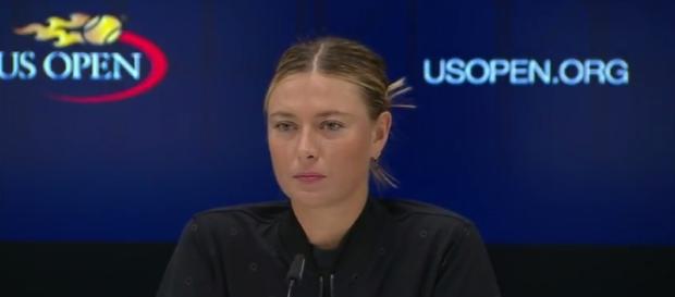 2017 US Open: Maria Sharapova R2 press conference - Image- US Open Tennis Championships| YouTube 2017 US Open: Maria Sharapova R2 press conference - Image- US Open Tennis Championships| YouTube