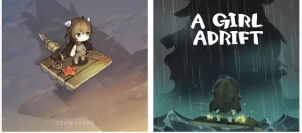 A girl adrift cover | photo via Google Play A girl adrift cover | photo via Google Play