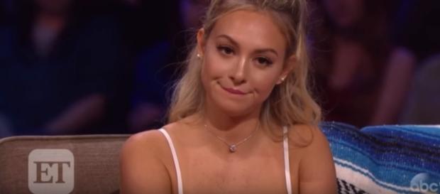 Corinne Olympios hangs out with DeMario Jackson after scandal. (YouTube/Entertainment Tonight) Corinne Olympios hangs out with DeMario Jackson after scandal. (YouTube/Entertainment Tonight)