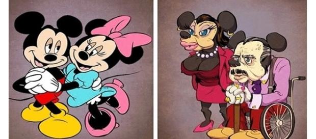 O tempo passa para todos inclusive, para os desenhos animados ( Fotos - Reprodução ) O tempo passa para todos inclusive, para os desenhos animados ( Fotos - Reprodução )