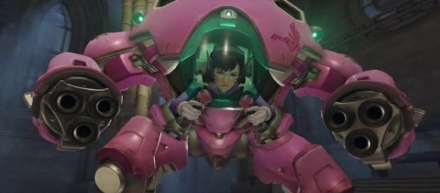 'Overwatch' hero D.Va. (image source: YouTube/Konshu) 'Overwatch' hero D.Va. (image source: YouTube/Konshu)
