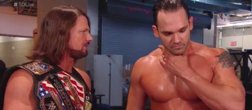 AJ Styles is giving Tye Dillinger another chance at the United States Championship on 'SmackDown Live.' [Image via WWE/YouTube]