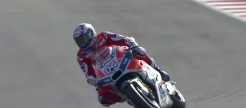 Andrea Dovizioso in sella alla Ducati nel Motogp Misano 2017